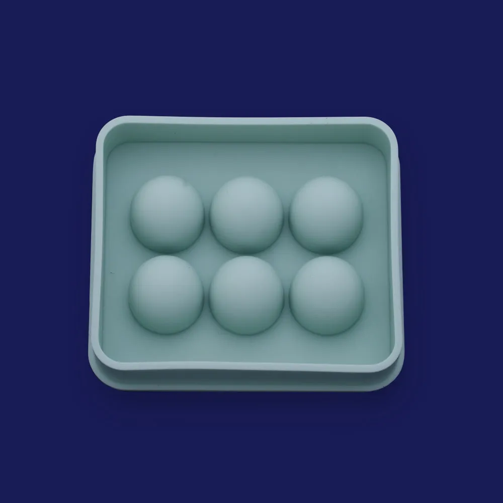 1 pcs Crystal silicone mold  Sphere pendant Jewellery Making  Cabochons for earrings pendant Resin Silicone Mould Without hole