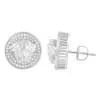 10K .50CT-Diamond Versace Earrings
