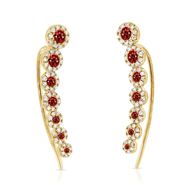 14k Ear Climber