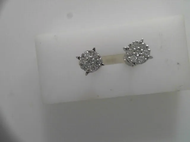 14k earrrings & diamond