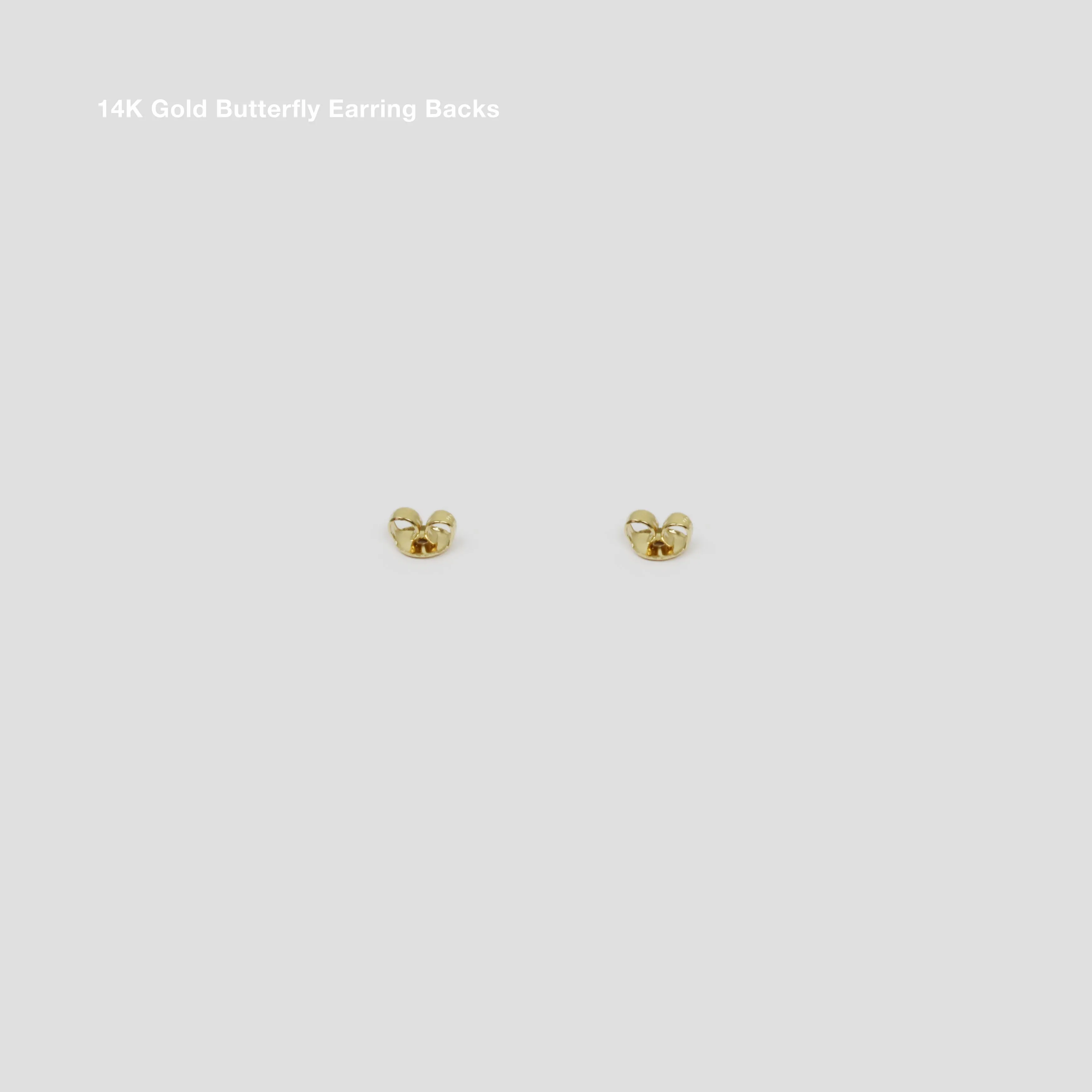 14k Solid Gold Ball Stick Stud Earring