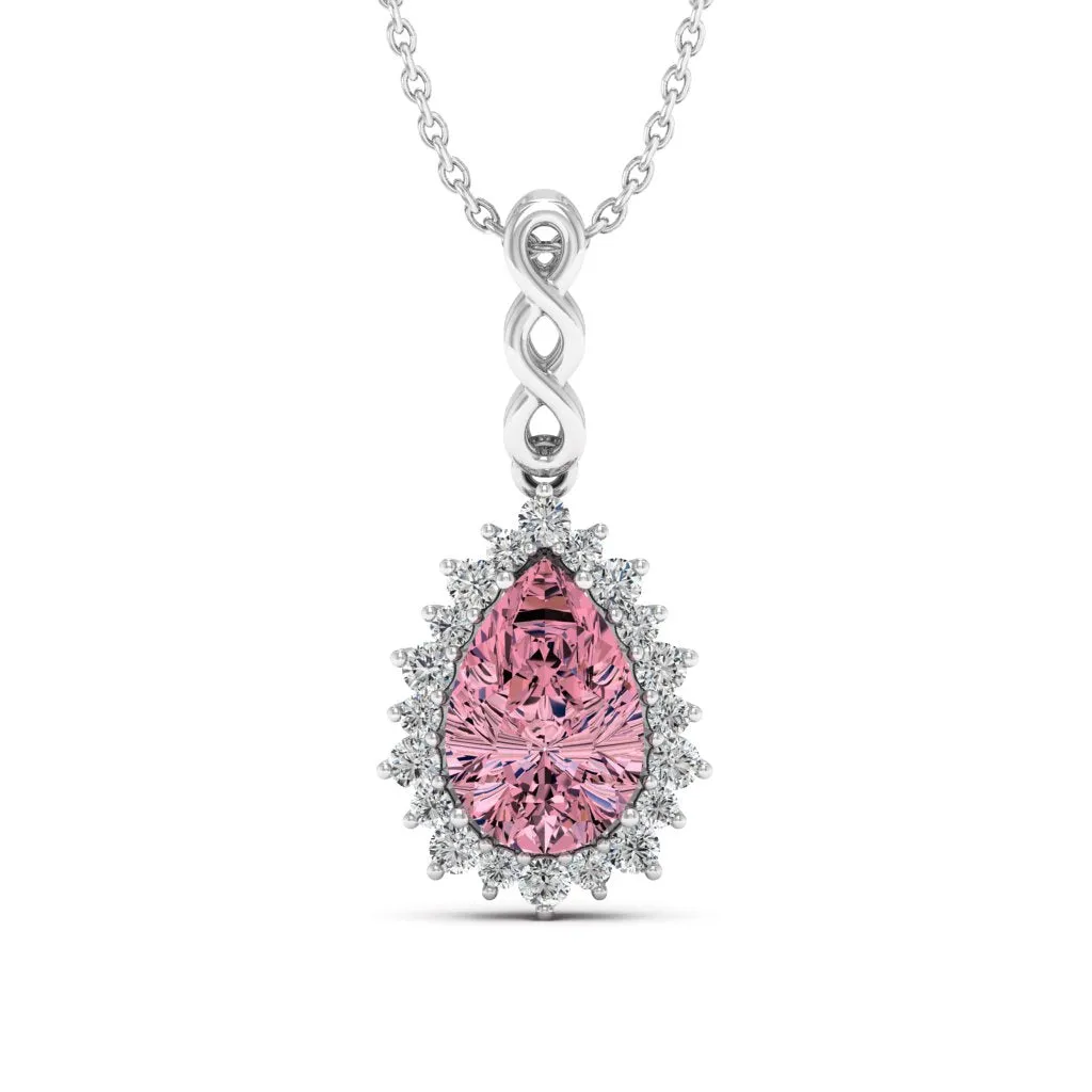 1.73 d.e.w cts Christie Moissanite Necklace