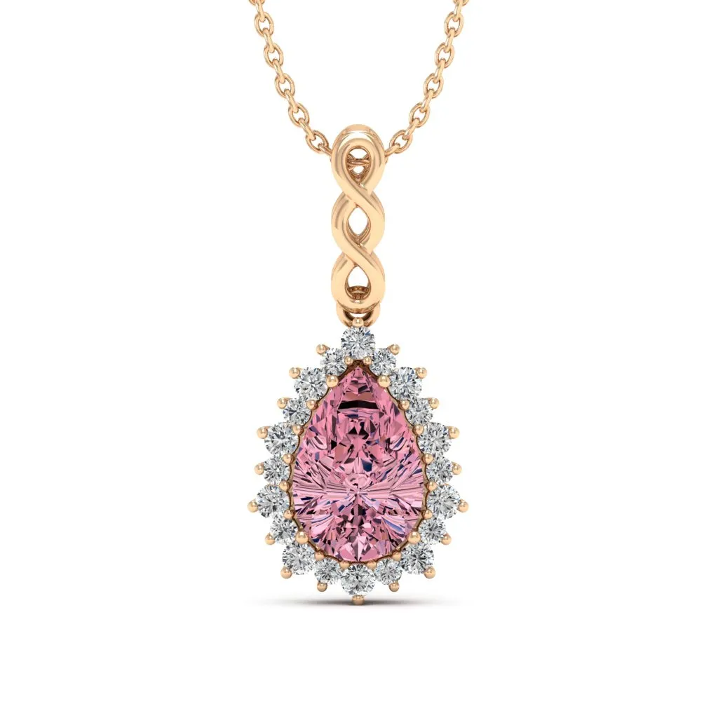 1.73 d.e.w cts Christie Moissanite Necklace