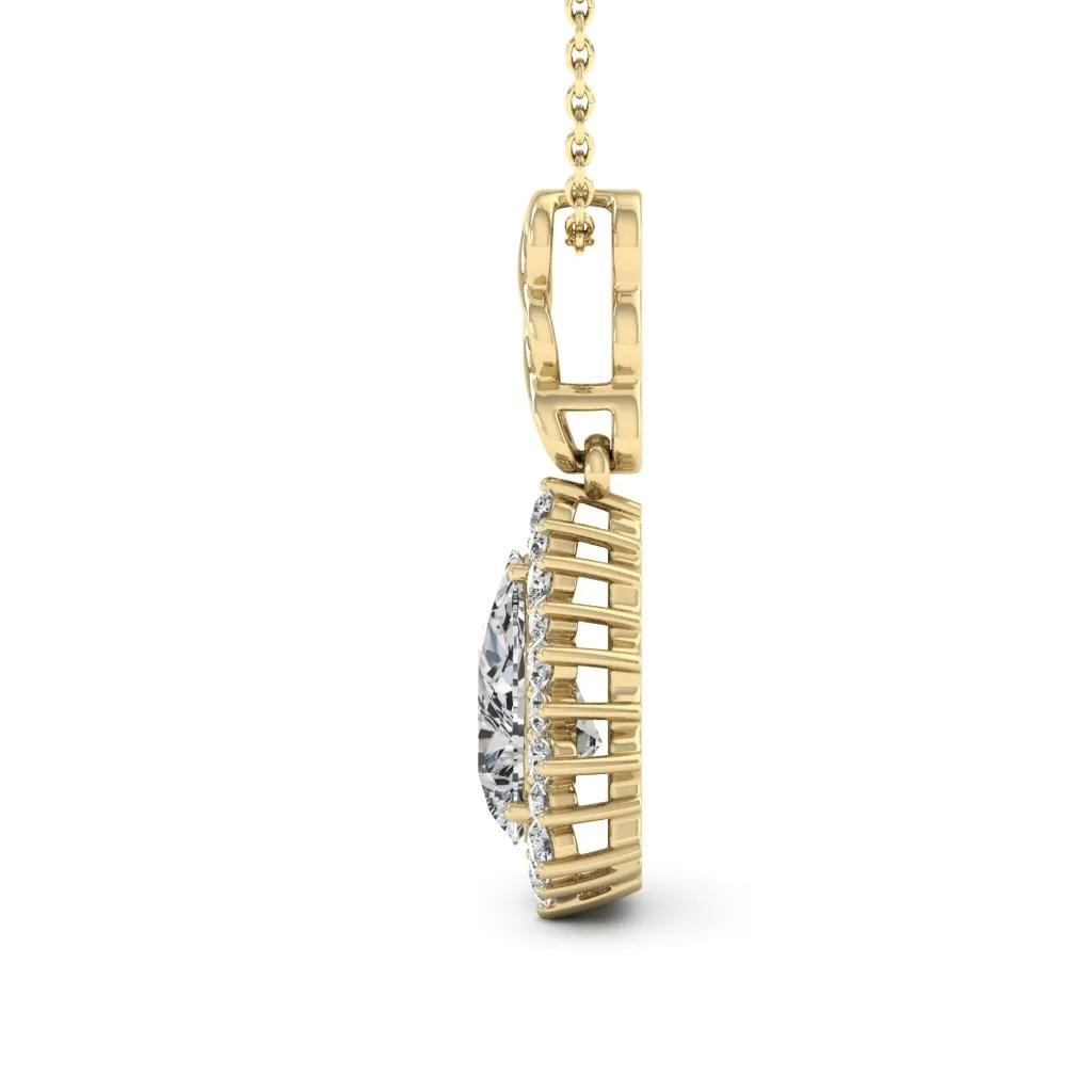 1.73 d.e.w cts Christie Moissanite Necklace