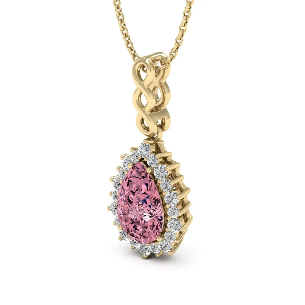 1.73 d.e.w cts Christie Moissanite Necklace