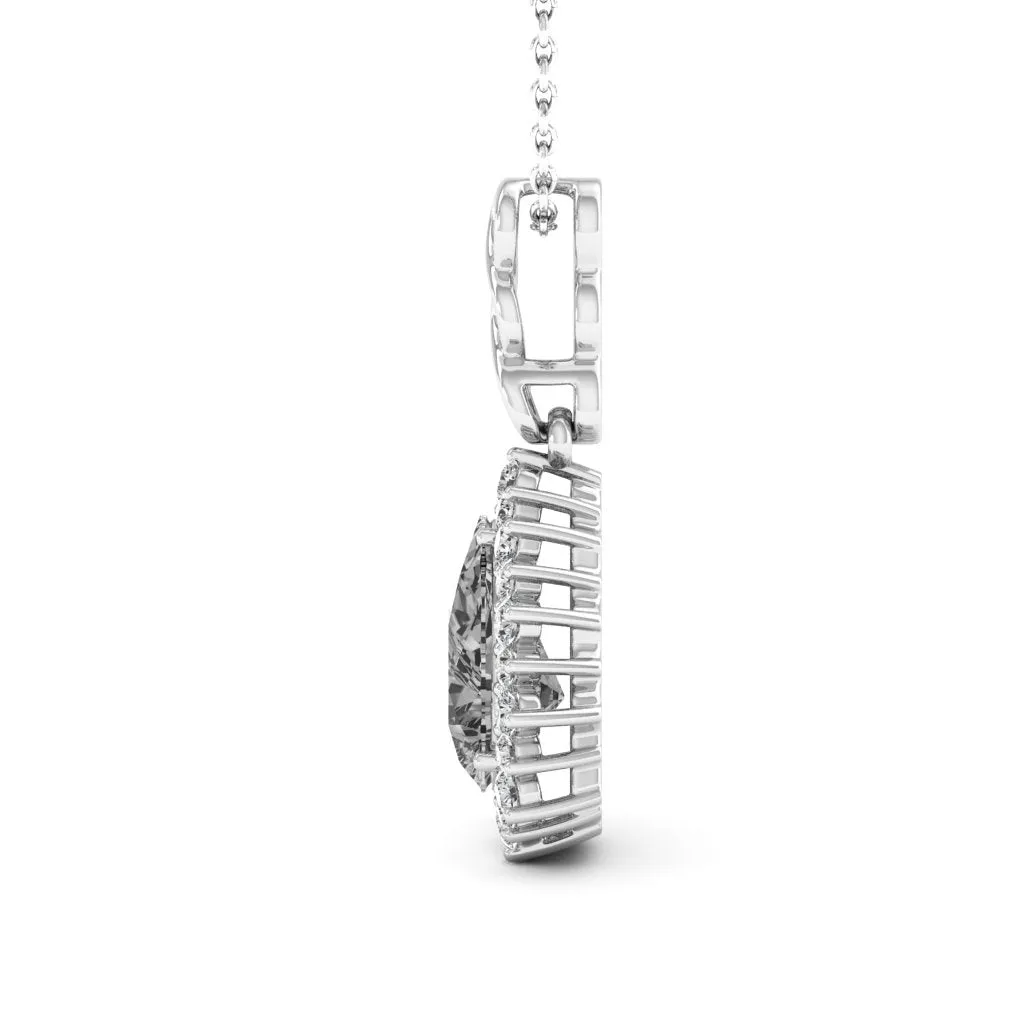 1.73 d.e.w cts Christie Moissanite Necklace