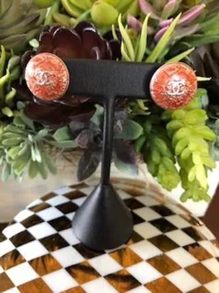 #183 Vintage Couture Earrings 18mm