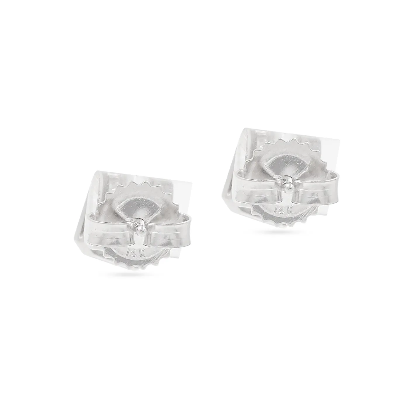 2.05 Ctw. Asscher Cut Diamond Stud Earrings From Bespoke By Platt