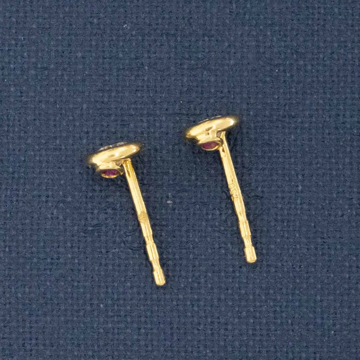 .23ctw Petite Round Brilliant Cut Diamond Stud Earrings by Roberto Coin