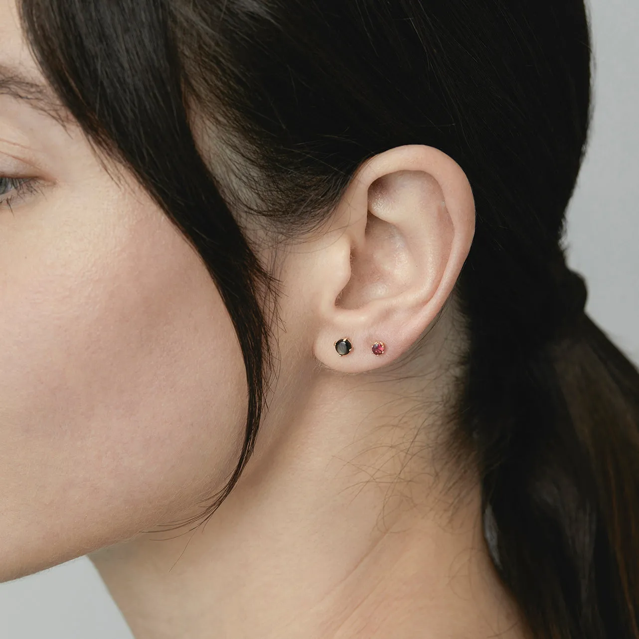 3mm Ruby Studs | E1902R