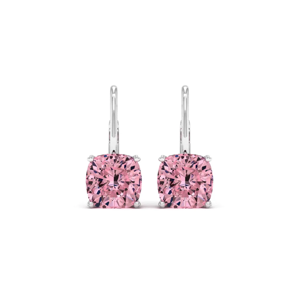 4.00 CTS DEW Moissanite Dangle Earrings