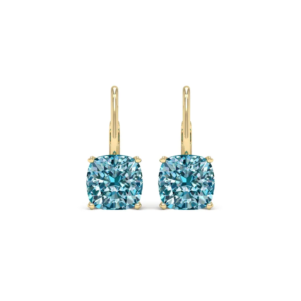 4.00 CTS DEW Moissanite Dangle Earrings