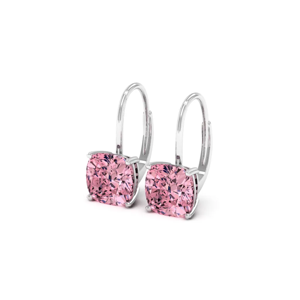 4.00 CTS DEW Moissanite Dangle Earrings