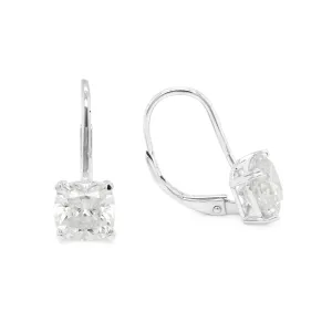 4.00 CTS DEW Moissanite Dangle Earrings