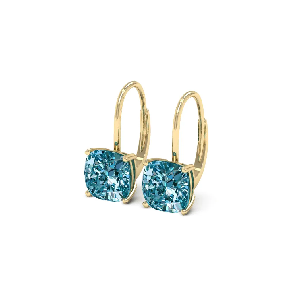 4.00 CTS DEW Moissanite Dangle Earrings