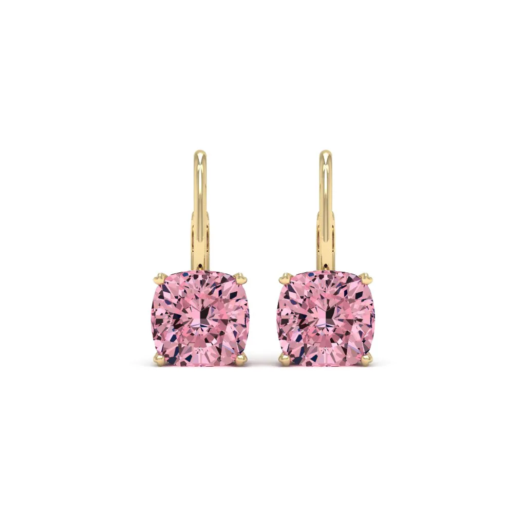 4.00 CTS DEW Moissanite Dangle Earrings