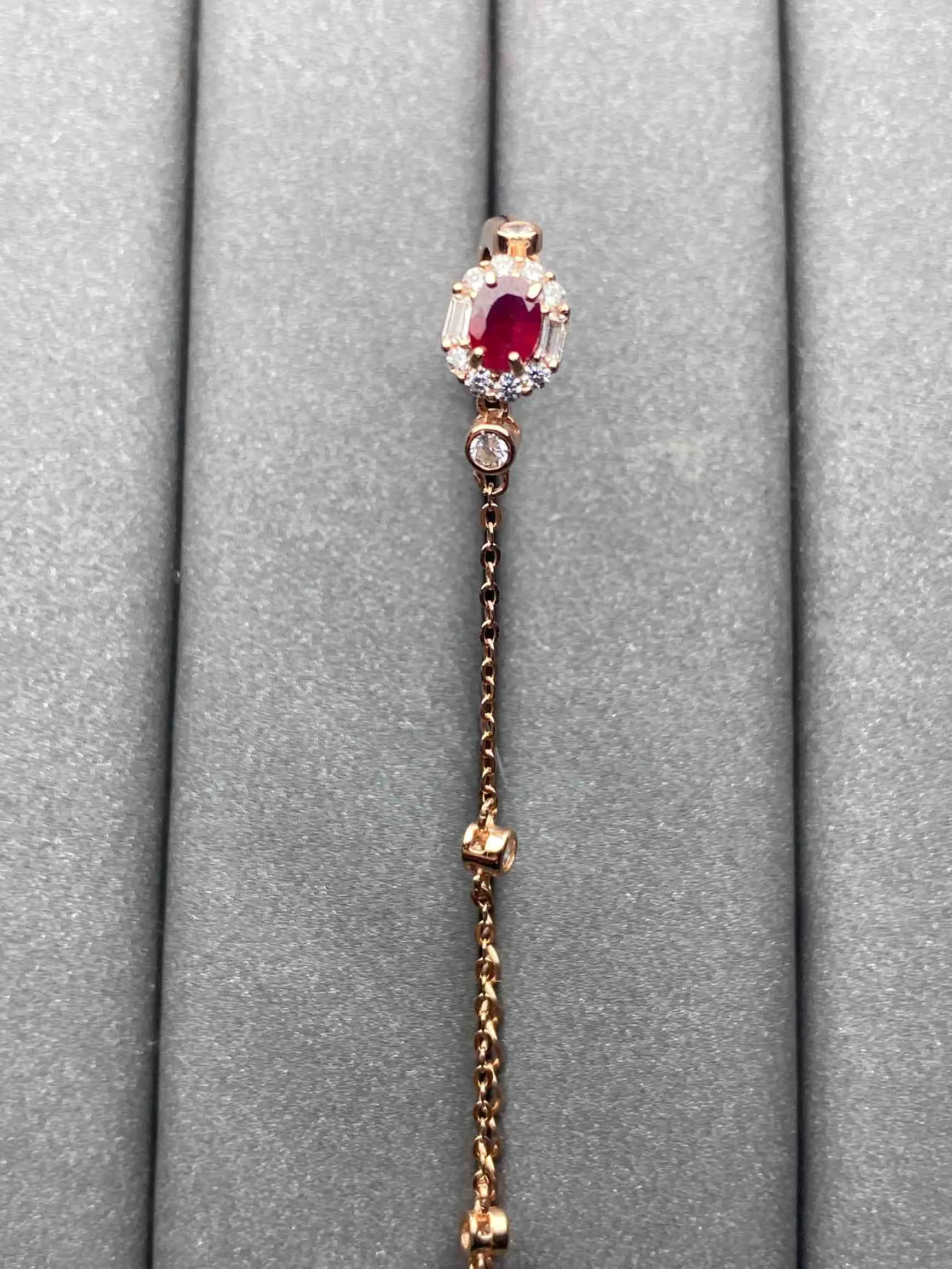 4363 Ruby Earrings