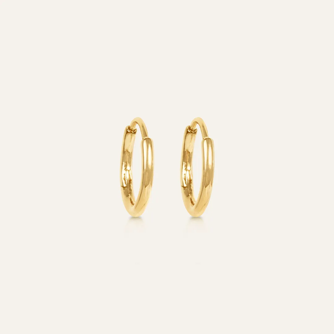 9ct Gold Blue Sapphire Gem Drops (set of 2)