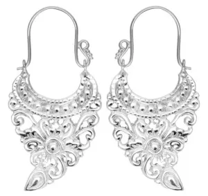 Alam Silver Earrings #4 Small