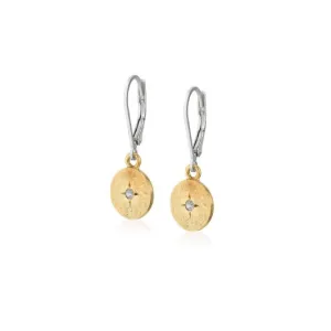 Anatoli Collection White Sapphire Earrings