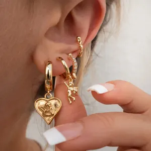 Angel earrings