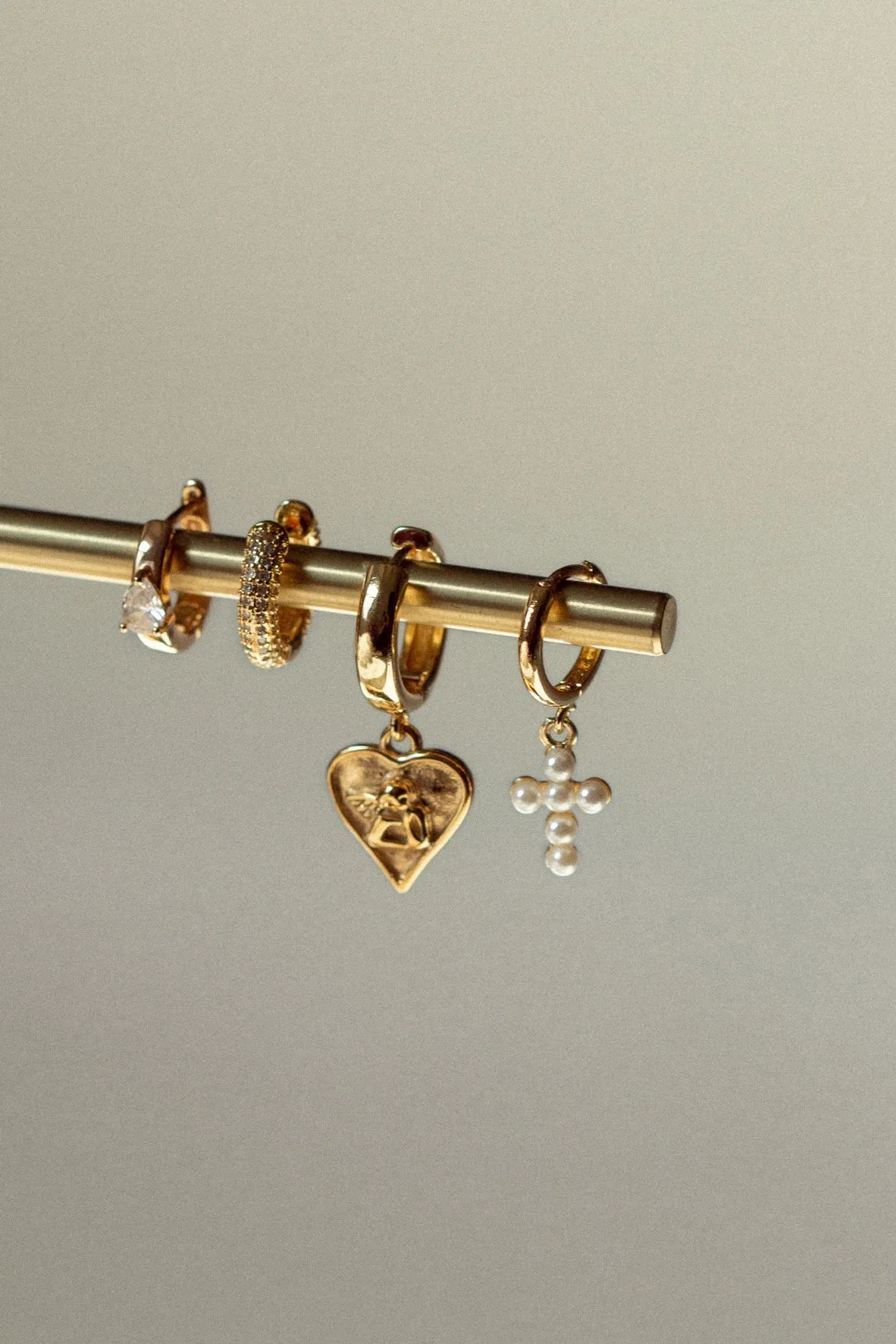 Angel earrings