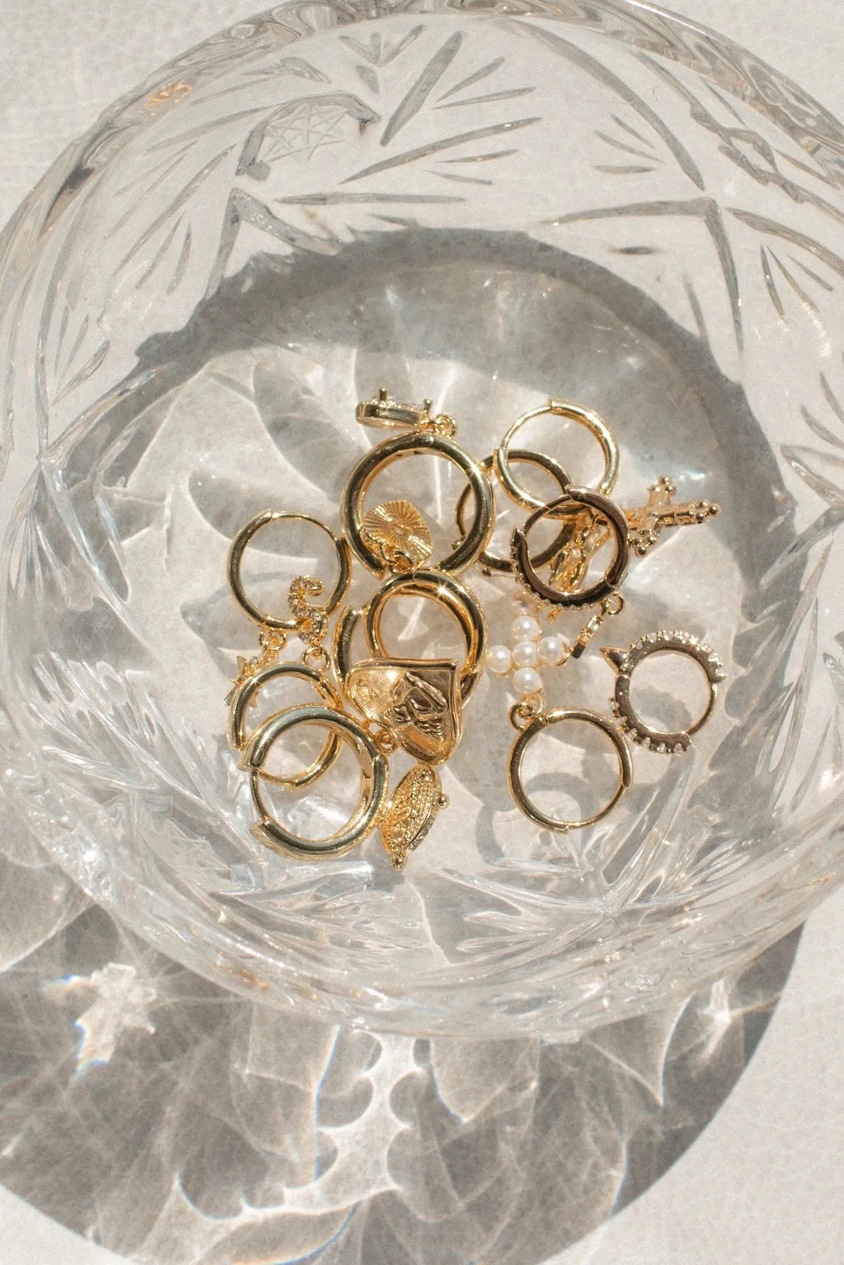 Angel earrings