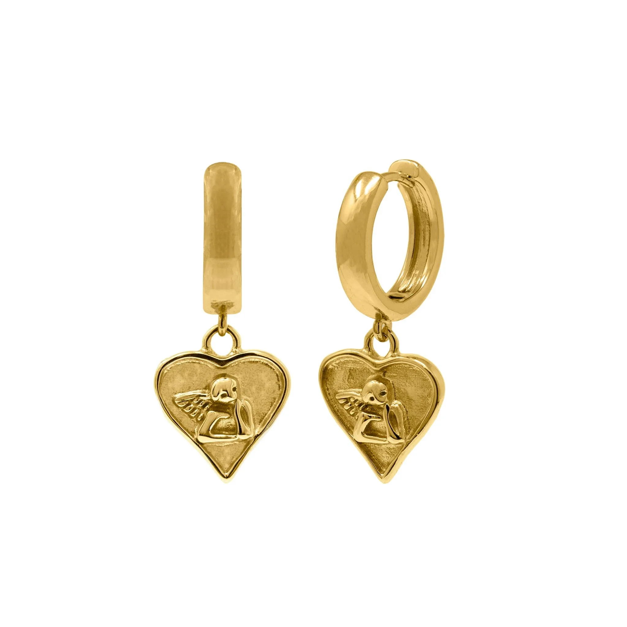 Angel earrings