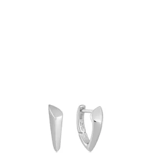 Ania Haie Tough Love Silver Arrow Hoop Earrings