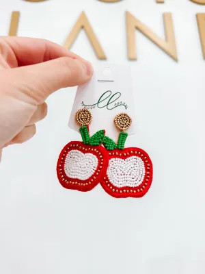 Apple Earrings