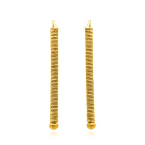 ASHER GOLD MEDIUM EARRINGS