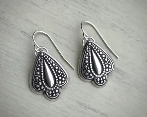 Beaded Spear Earrings