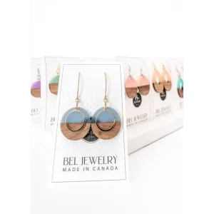 Bel Jewelry - Soda Shoppe Walnut Earring