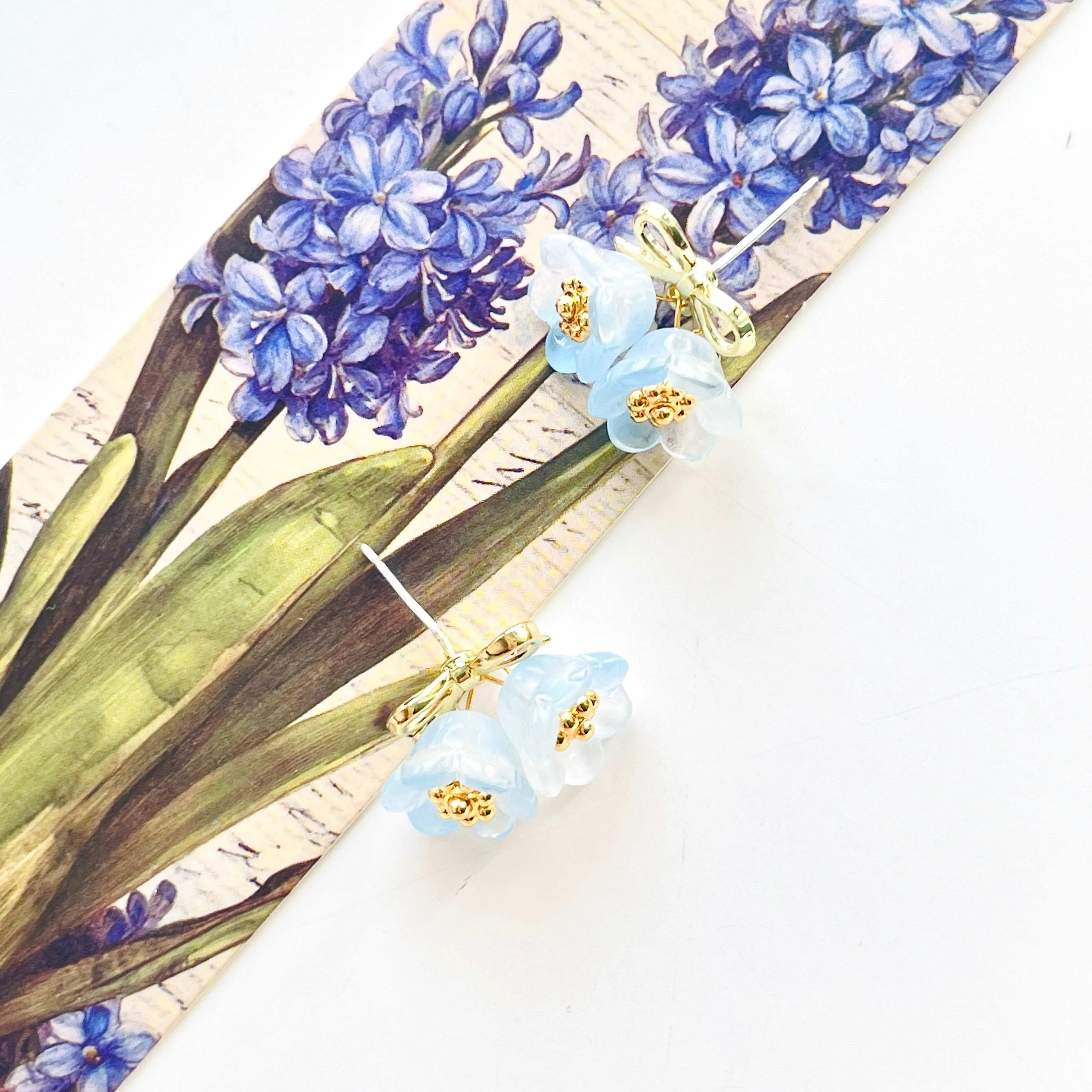 Bluebell & Bow Earrings
