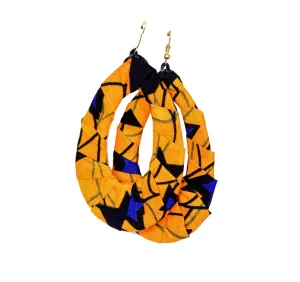 Bluestar Halo Ankara Earring