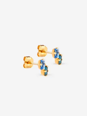 Boris Earrings Blue