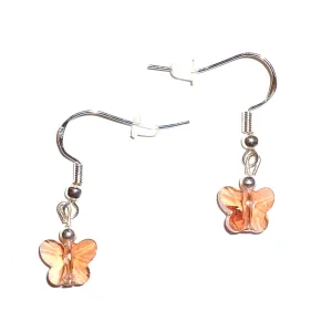 Butterfly Crystal Earrings