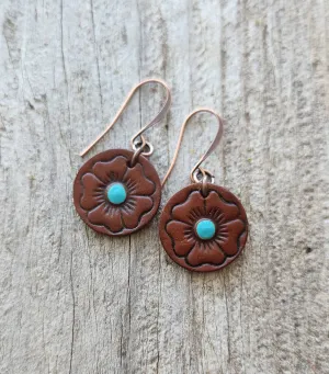 Cactus Creek Prairie Flower Dangle Earring