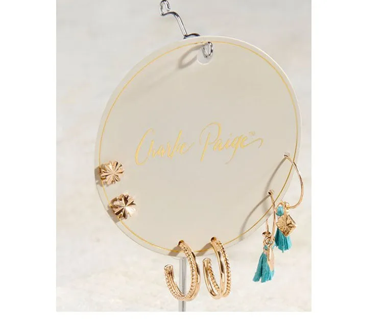 Charlie Paige Charm Earrings