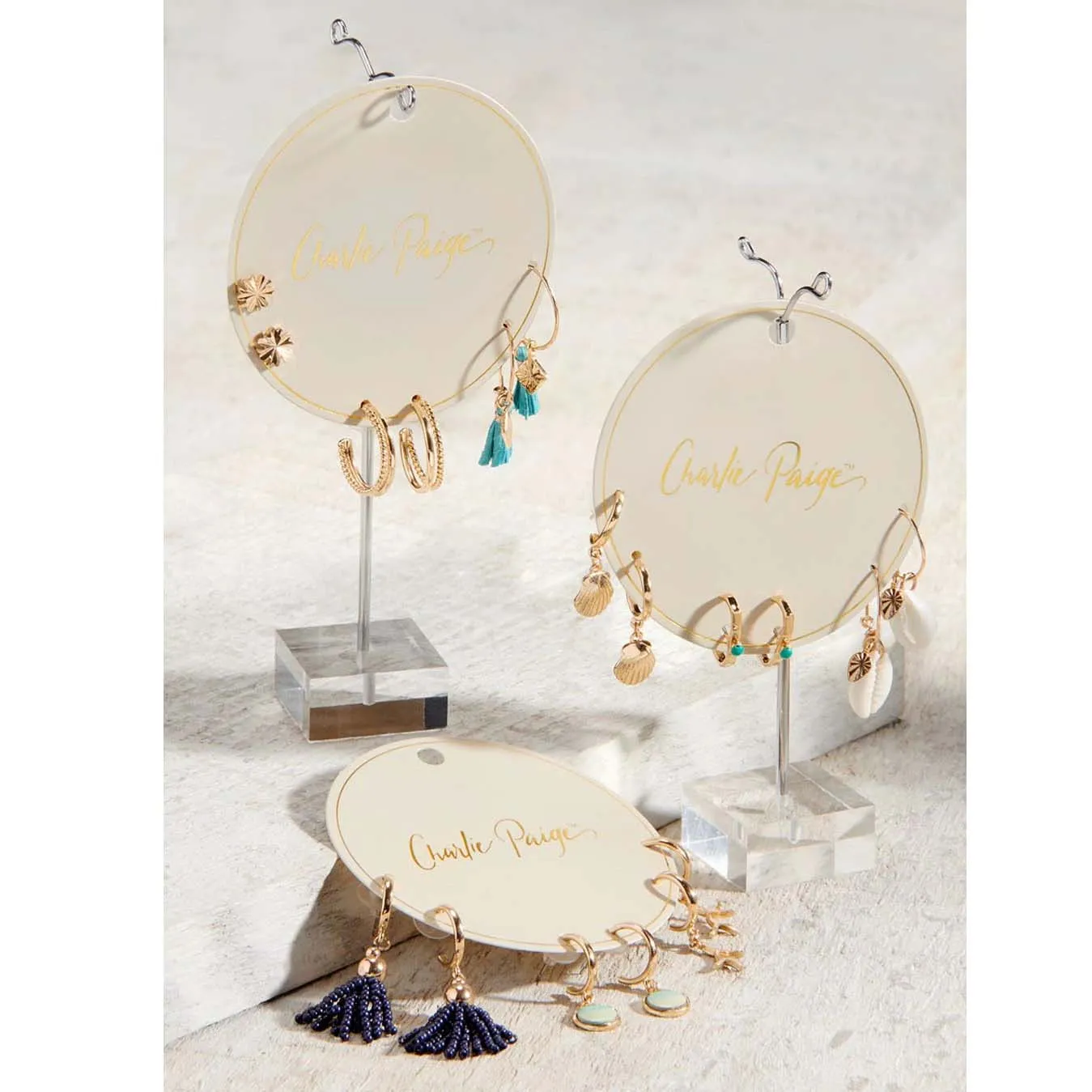 Charlie Paige Charm Earrings