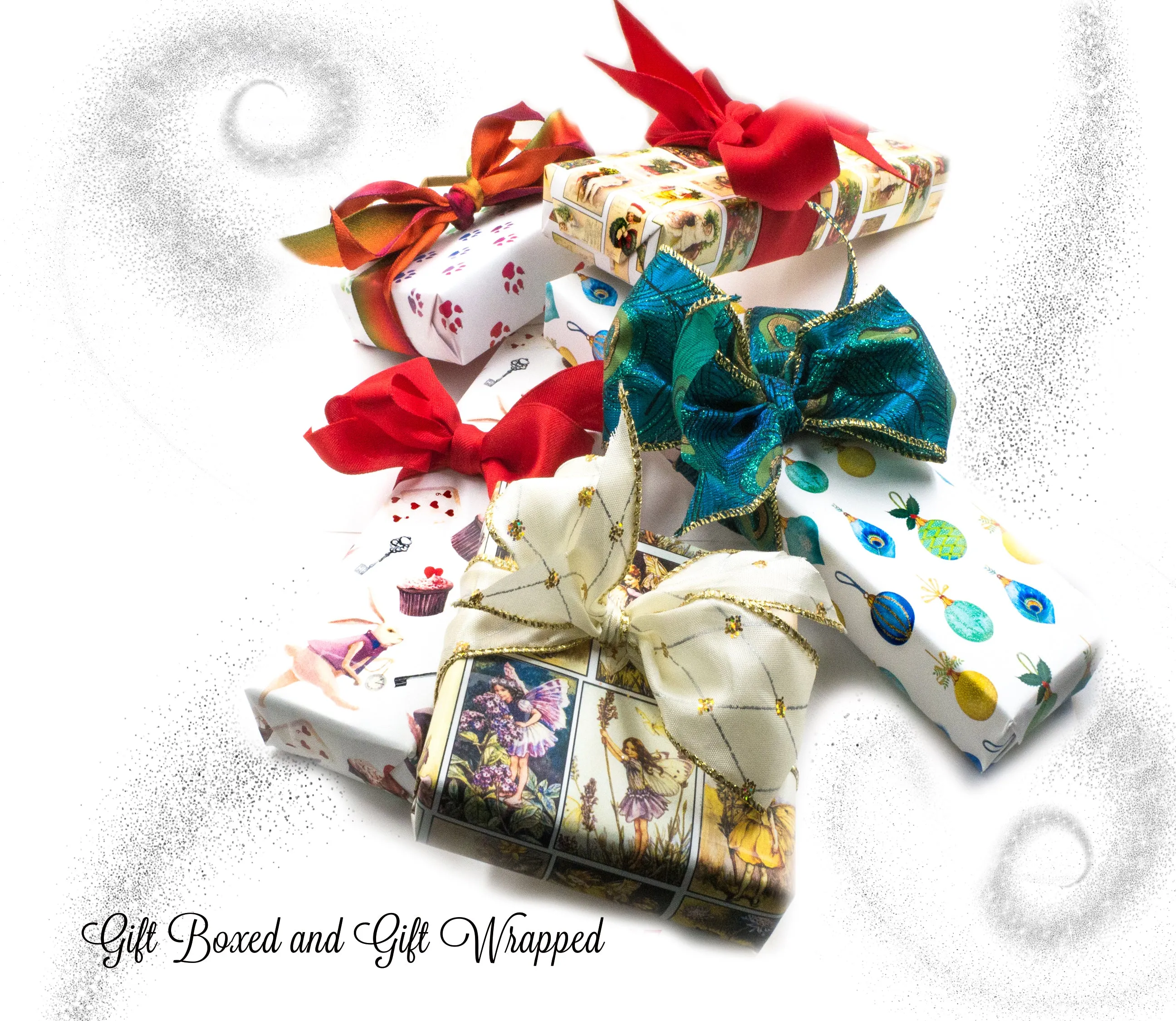 Christmas Earrings with Candy Cane Charms