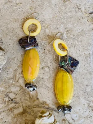 Citron Statement Earrings
