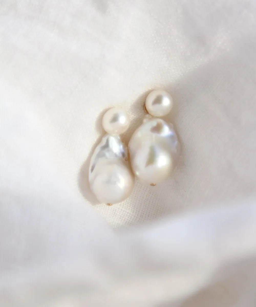 Classique | Perfect Pearl Studs