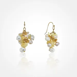 Cluster Baroque Pearl Earring