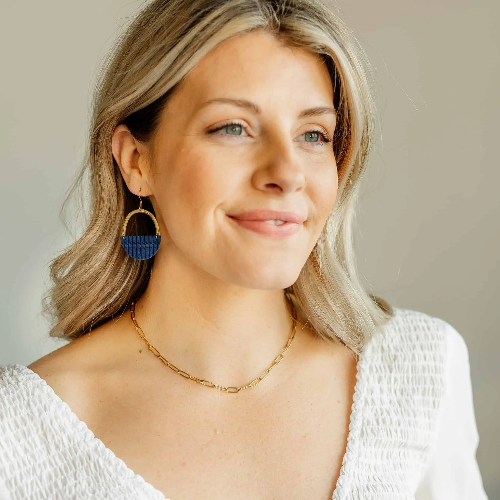 Cobalt Jo Earrings
