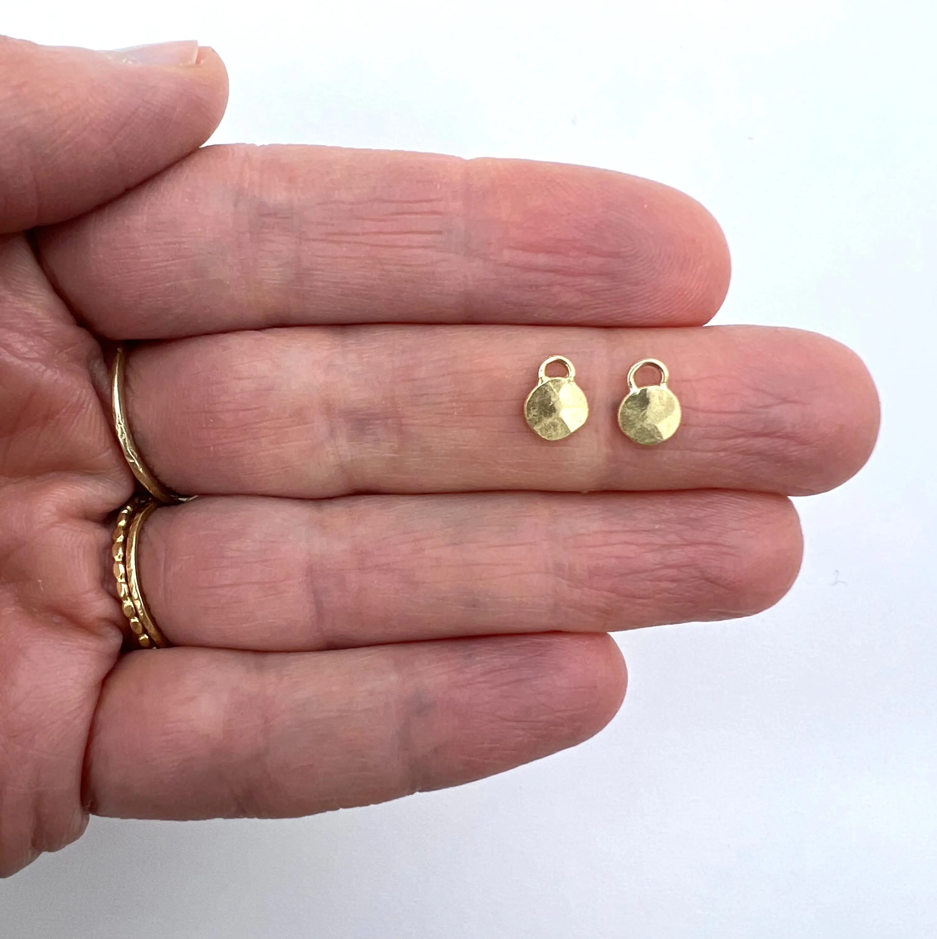 Coin Hoop Charms