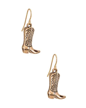 COWBOY BOOT EARRING