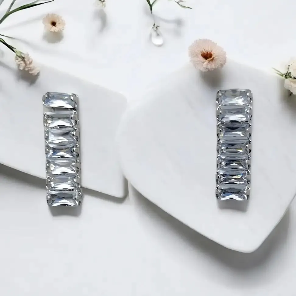 Crystal Cascade Earrings