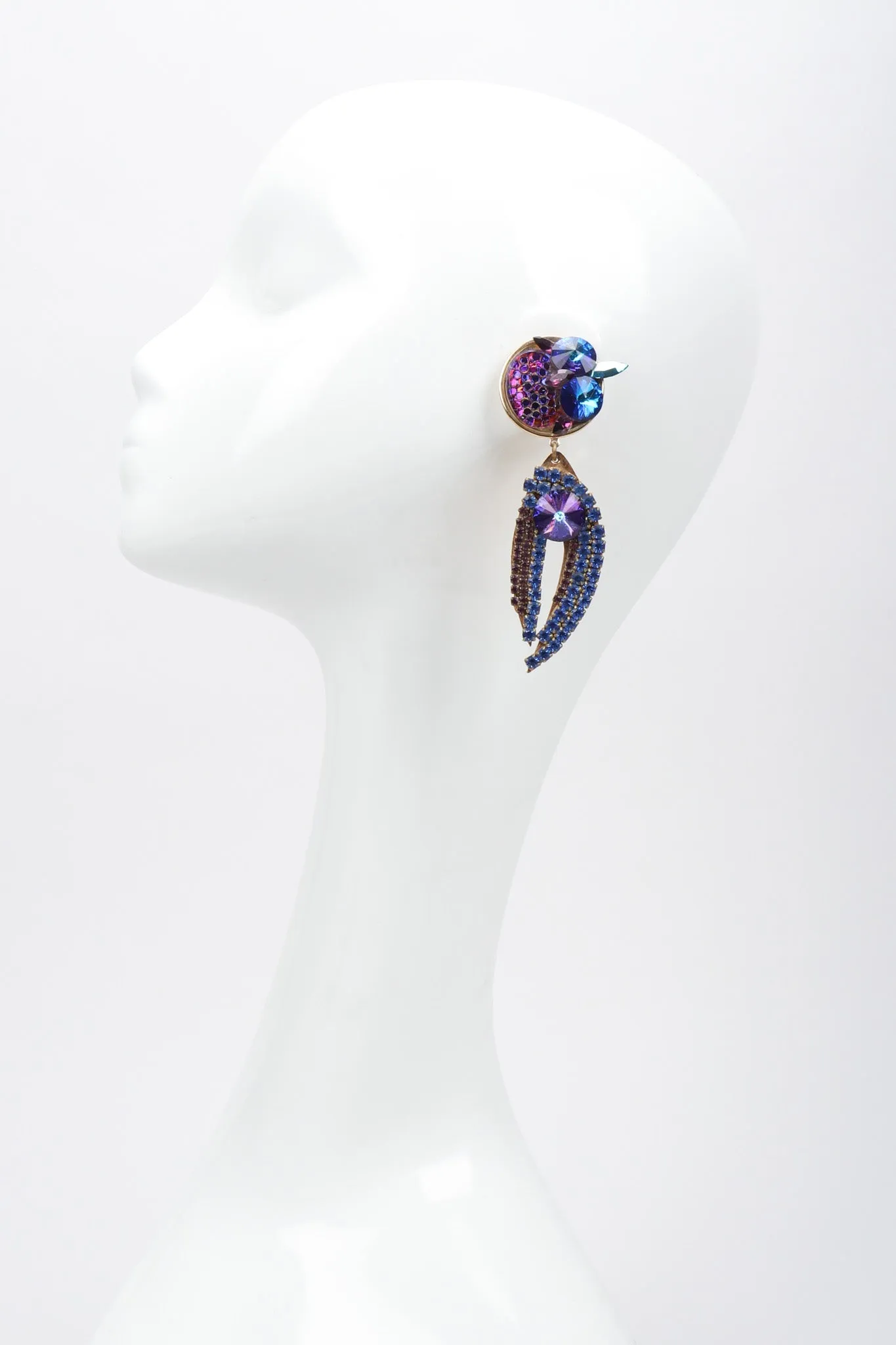 Crystal Claw Earrings