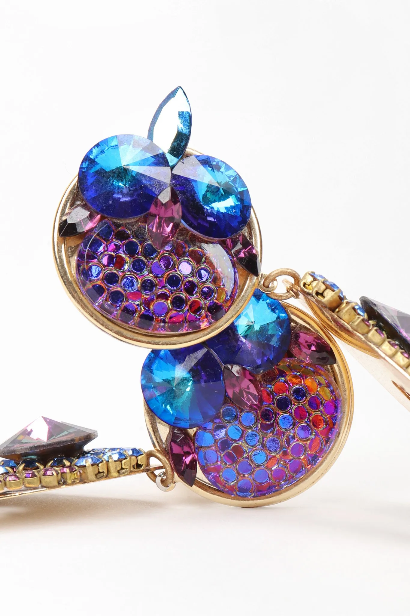 Crystal Claw Earrings